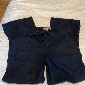 Wide leg Linen pants